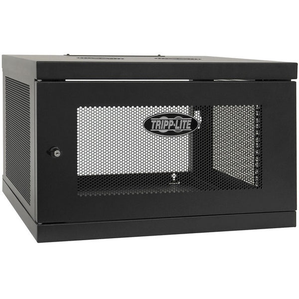 Tripp Lite 6U Wall Mount Rack Enclosure Cabinet Knock Down w-Doors & Sides - American Tech Depot