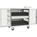 Tripp Lite 32-Port USB Charging Cart Storage Station Android Tablet White - American Tech Depot
