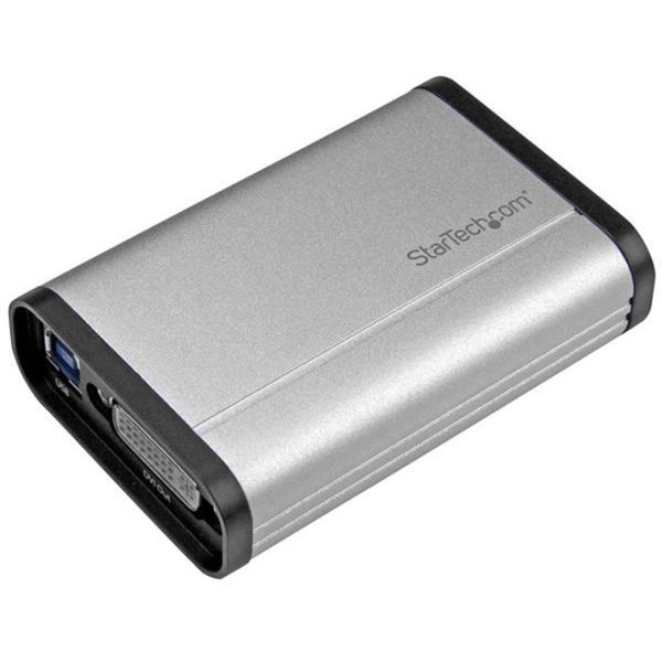 StarTech.com DVI Video Capture Card - 1080p 60fps Game Capture Card - Aluminum - Game Capture Card - HD PVR - USB Video Capture
