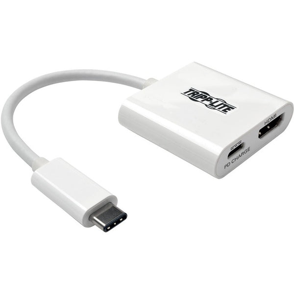Tripp Lite USB C to HDMI Video Adapter Converter 4Kx2K w- USB-C PD Charging Port, USB-C to HDMI, USB Type-C to HDMI, USB Type C to HDMI 6in - American Tech Depot