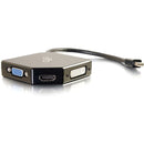C2G Mini DisplayPort to HDMI, DVI or VGA Adapter Converter - American Tech Depot