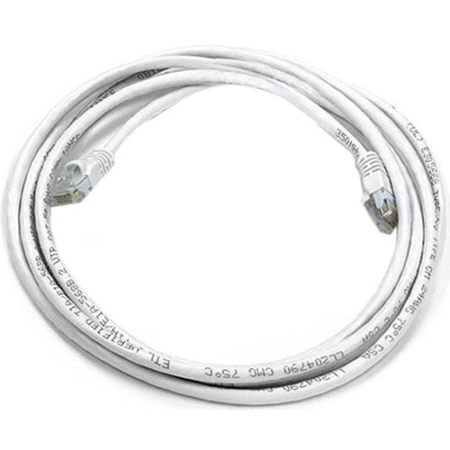 Monoprice Cat6 24AWG UTP Ethernet Network Patch Cable, 7ft White - American Tech Depot