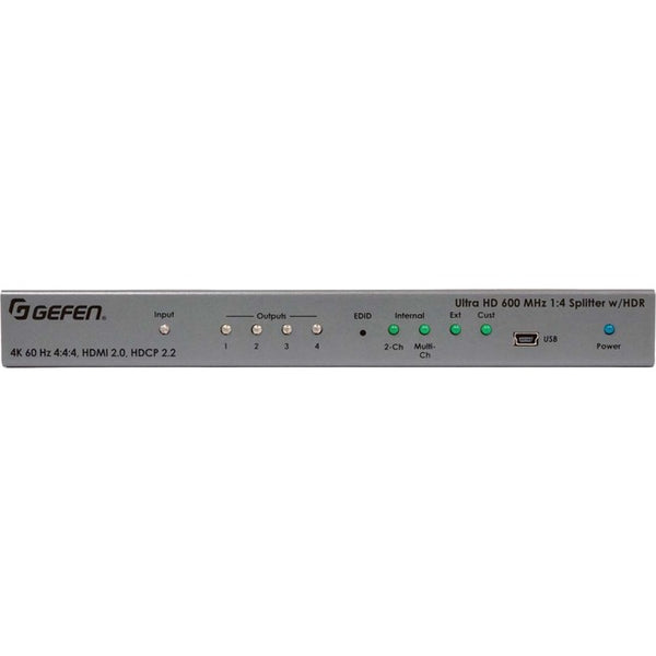 Gefen Ultra HD 600 MHz 1:4 Splitter for HDMI w- HDR