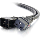 Legrand Dat 6ft Locking C19 To C20 15a 250v Power Cord Black