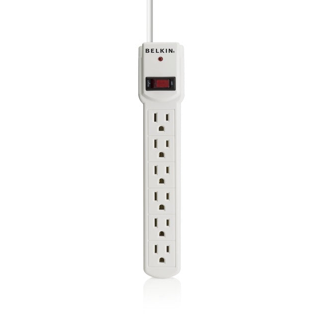 Belkin 6-Outlet Surge Protector with 3-foot Power Cord