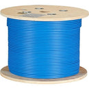 Black Box CAT6A 500-MHz Bulk Cable - F-UTP, Plenum, Solid, Blue, 1000-ft. - American Tech Depot
