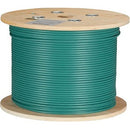 Black Box GigaTrue CAT6A 650-MHz Bulk Cable - PVC Riser, Solid, Green, 1000 ft. - American Tech Depot