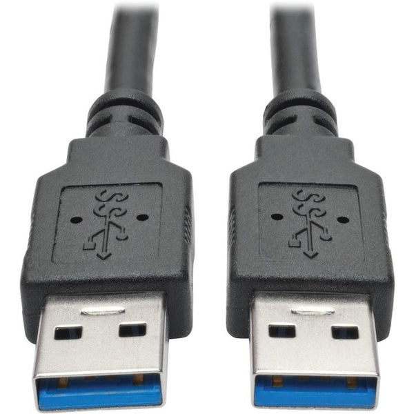 Tripp Lite 6ft USB 3.0 SuperSpeed A-A Cable M-M 28-24 AWG 5 Gbps Black 6' - American Tech Depot