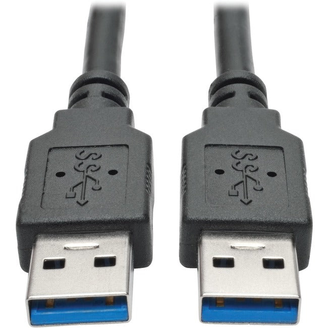 Tripp Lite 6ft USB 3.0 SuperSpeed A-A Cable M-M 28-24 AWG 5 Gbps Black 6' - American Tech Depot