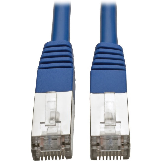 Tripp Lite 15' Cat5e Molded Shielded Patch Cable STP RJ45 M-M 350 Mhz Blue - American Tech Depot