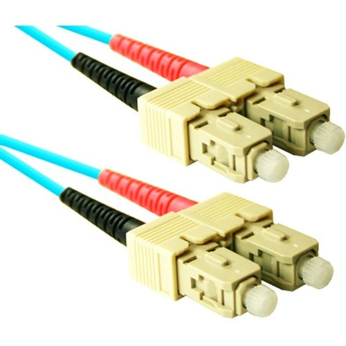 ENET 3M SC-SC Duplex Multimode 50-125 10Gb OM4 or Better Aqua Fiber Patch Cable 3 meter SC-SC Individually Tested