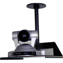 Vaddio Short Drop Down Camera Mount - For Large PTZ Camera - Black