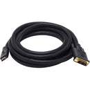 Monoprice 10ft 24AWG CL2 High Speed HDMI to DVI Adapter Cable w - Net Jacket - Black - American Tech Depot
