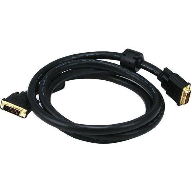 Monoprice 6ft 24AWG CL2 Dual Link DVI-D Cable - Black - American Tech Depot