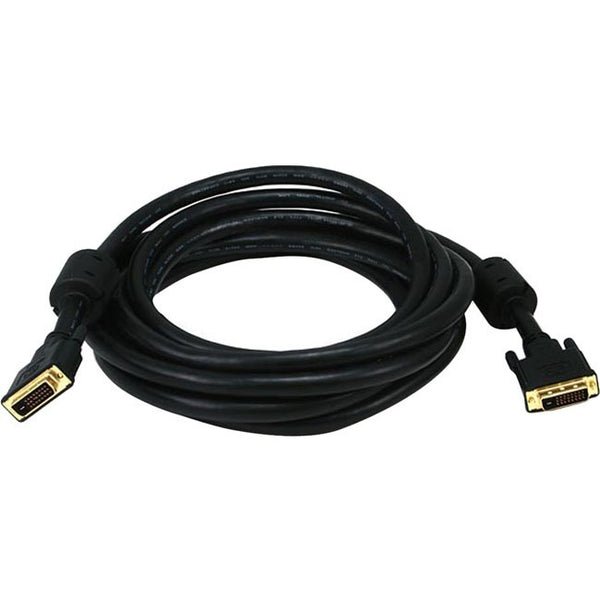 Monoprice 15ft 24AWG CL2 Dual Link DVI-D Cable - Black - American Tech Depot