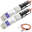 AddOn Juniper Networks Compatible TAA Compliant 40GBase-AOC QSFP+ to QSFP+ Direct Attach Cable (850nm, MMF, 20m) - American Tech Depot