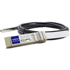 AddOn Dell DAC-SFP-10G-0.5M Compatible TAA Compliant 10GBase-CU SFP+ to SFP+ Direct Attach Cable (Passive Twinax, 0.5m) - American Tech Depot