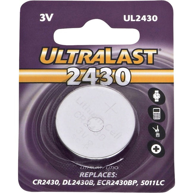 Dantona UL2430 Lithium Button General Purpose Battery