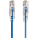 Monoprice SlimRun Cat6 28AWG UTP Ethernet Network Cable, 3ft Blue - American Tech Depot