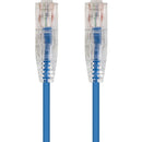 Monoprice SlimRun Cat6 28AWG UTP Ethernet Network Cable, 7ft Blue - American Tech Depot