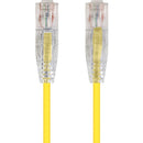 Monoprice SlimRun Cat6 28AWG UTP Ethernet Network Cable, 7ft Yellow - American Tech Depot