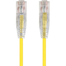 Monoprice SlimRun Cat6 28AWG UTP Ethernet Network Cable, 2ft Yellow - American Tech Depot