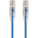 Monoprice SlimRun Cat6 28AWG UTP Ethernet Network Cable, 1ft Blue - American Tech Depot