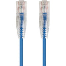 Monoprice SlimRun Cat6 28AWG UTP Ethernet Network Cable, 10ft Blue - American Tech Depot