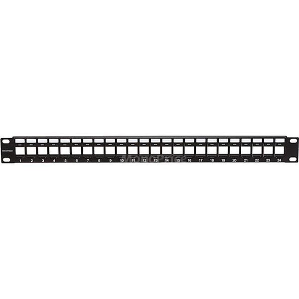 Monoprice, Inc. Keystone Jack Panel, 24 Ports - American Tech Depot