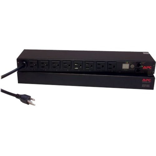 APC by Schneider Electric Rack PDU, Switched, 1U, 15A, 100-120V, (8)5-15