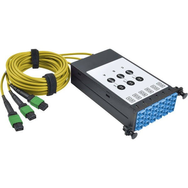 Tripp Lite 8.3-125 40GB -10GB Fiber Breakout Cassette MTP-MPO to 12 LC Dup - American Tech Depot