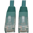 Tripp Lite 5ft Cat6 Gigabit Molded Patch Cable RJ45 M-M 550MHz 24 AWG Green - American Tech Depot
