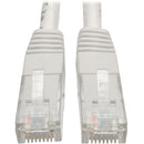 Tripp Lite 5ft Cat6 Gigabit Molded Patch Cable RJ45 M-M 550MHz 24 AWG White - American Tech Depot