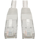Tripp Lite 7ft Cat6 Gigabit Molded Patch Cable RJ45 M-M 550MHz 24 AWG White - American Tech Depot
