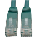 Tripp Lite 10ft Cat6 Gigabit Molded Patch Cable RJ45 M-M 550MHz 24AWG Green - American Tech Depot