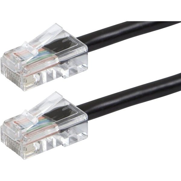 Monoprice ZEROboot Series Cat6 24AWG UTP Ethernet Network Patch Cable, 7ft Black - American Tech Depot