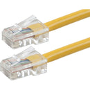 Monoprice ZEROboot Series Cat6 24AWG UTP Ethernet Network Patch Cable, 5ft Yellow - American Tech Depot