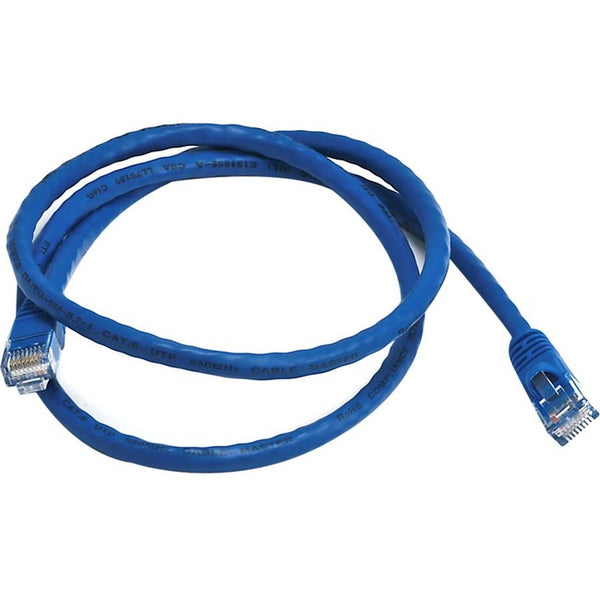 Monoprice Cat6 24AWG UTP Ethernet Network Patch Cable, 3ft Blue - American Tech Depot