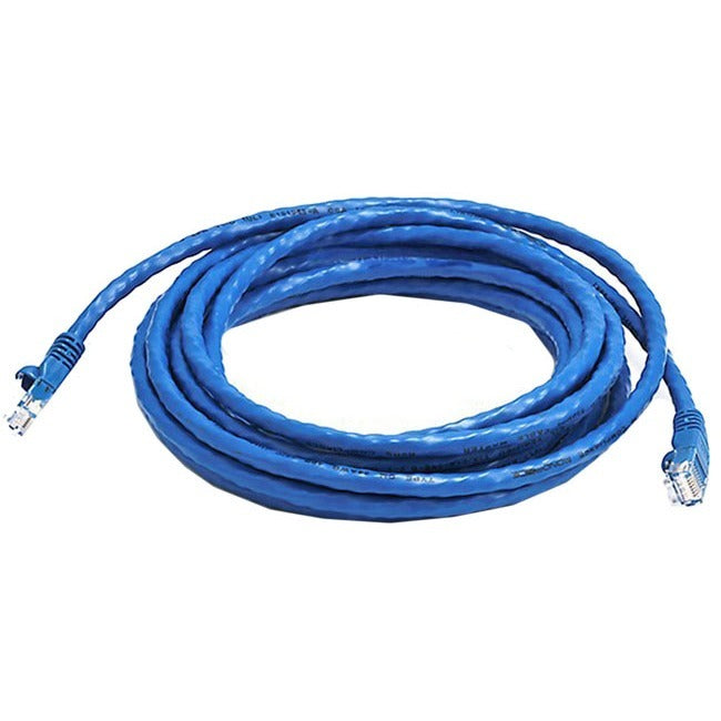 Monoprice Cat6 24AWG UTP Ethernet Network Patch Cable, 14ft Blue - American Tech Depot