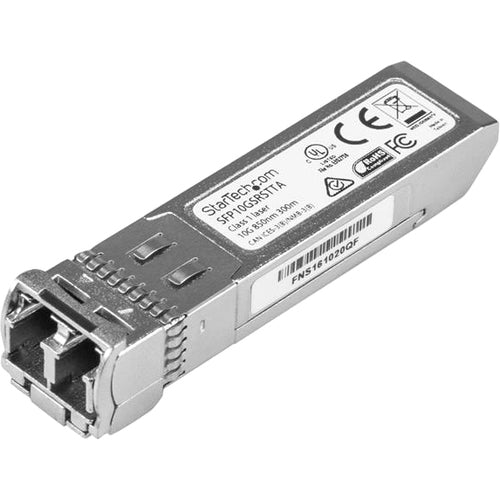 StarTech.com Cisco SFP-10G-SR-S Comp. SFP+ Module - 10GBASE-SR - 10GE Gigabit Ethernet SFP+ 10GbE Multimode Fiber MMF Optic Transceiver