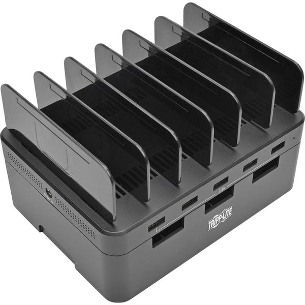 Tripp Lite 5-Port USB Fast Charging Station Hub- Device Organizer 12V4A 48W - American Tech Depot