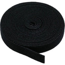 Monoprice Hook and Loop Fastening Tape, 5 yards-roll, 0.75 in, Black