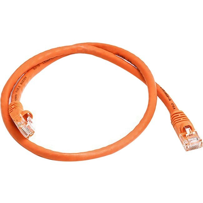 Monoprice Cat6 24AWG UTP Ethernet Network Patch Cable, 2ft Orange - American Tech Depot
