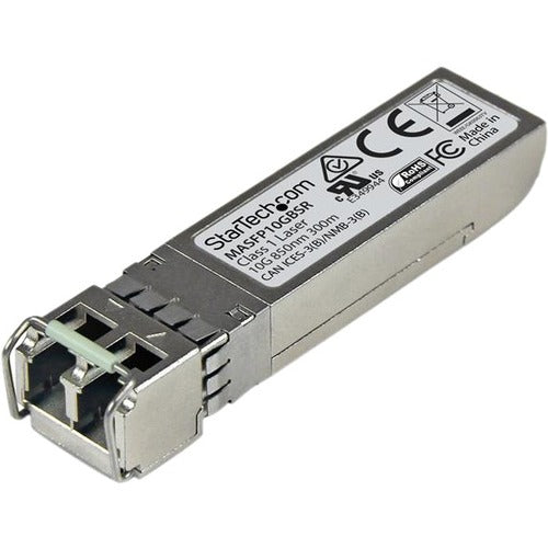 StarTech.com Cisco Meraki MA-SFP-10GB-SR Comp. SFP+ Module - 10GBASE-SR - 10GbE Gigabit Ethernet Multimode Fiber MMF Optic Transceiver