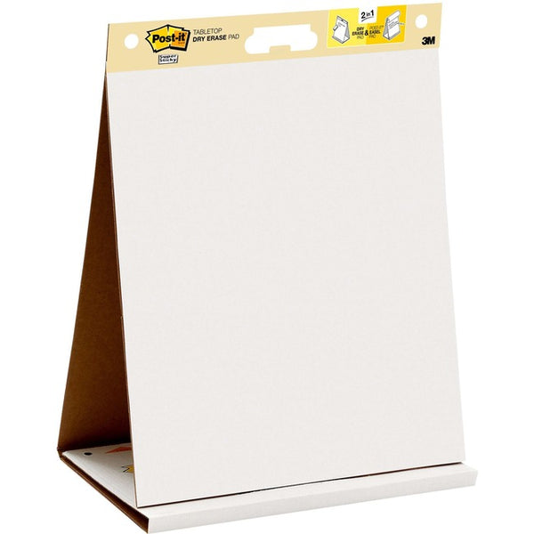 Post-it® Self-Stick Tabletop Easel Pad with Dry-Erase Backside
