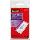 Scotch Self-Sealing Laminating Glossy Tag Pouches - American Tech Depot