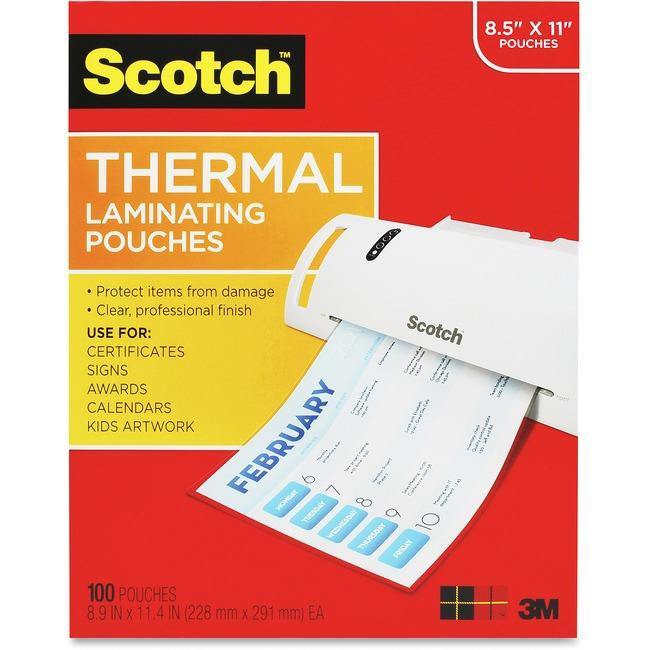 Scotch Thermal Laminating Pouches - American Tech Depot
