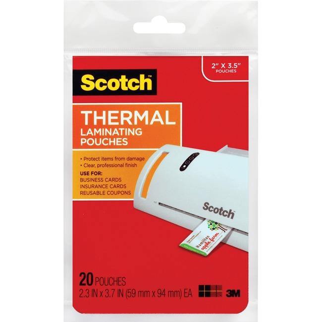 Scotch Thermal Laminating Pouches - American Tech Depot