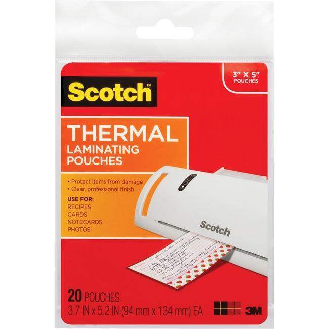 Scotch Thermal Laminating Pouches - American Tech Depot