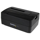 StarTech.com USB 3.1 Hard Drive Dock - USB C - USB A - eSata - 2.5 - 3.5" SATA SSD-HDD Drives - Hard Drive Docking Station